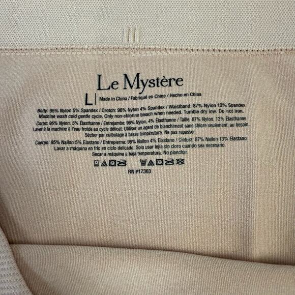 Le Mystere 4417 Seamless Comfort Brief Panty Sz Large Luxury Comfort Sahara 293 - Picture 5 of 8
